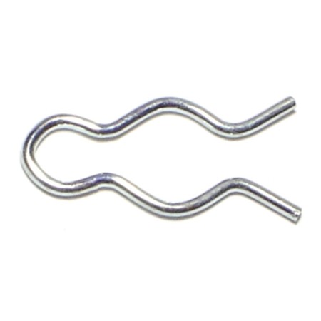 MIDWEST FASTENER 1/2" x 1-1/4" Zinc Plated Steel Pin Clips 20PK 67091